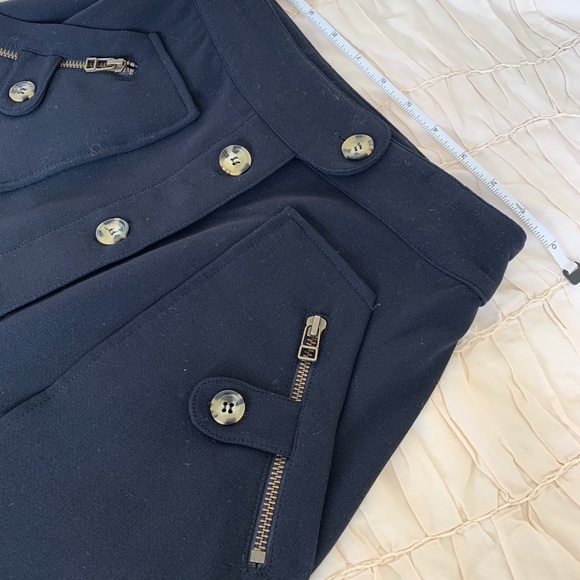 Veronica Beard Monroe Navy Mini Skirt - Picture 7 of 8